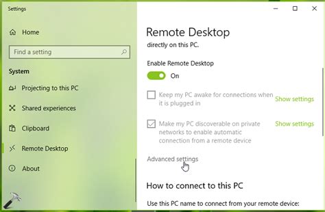 How to authenticate remotely .